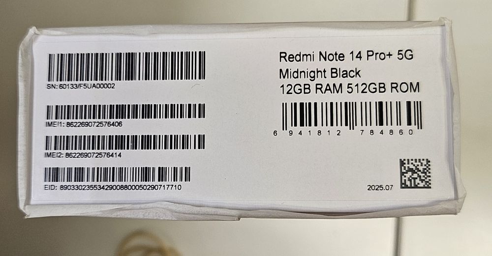 Xiaomi Redmi note 14 pro plus 5g