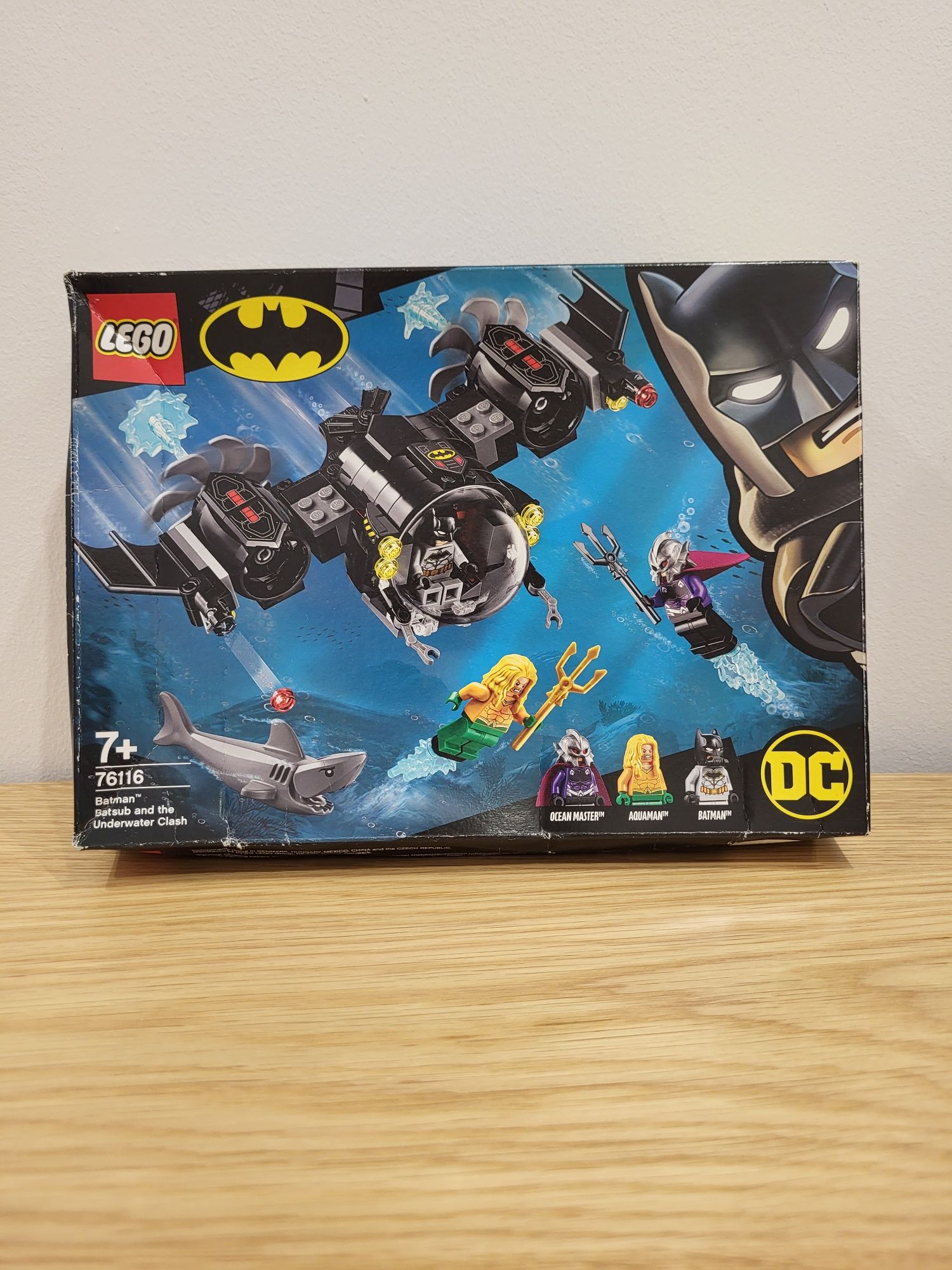Nowe Lego 76116 Batsub and the Underwater Clash