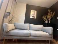 ELEGANCKA rozkładana sofa w idealnym stanie 212x92