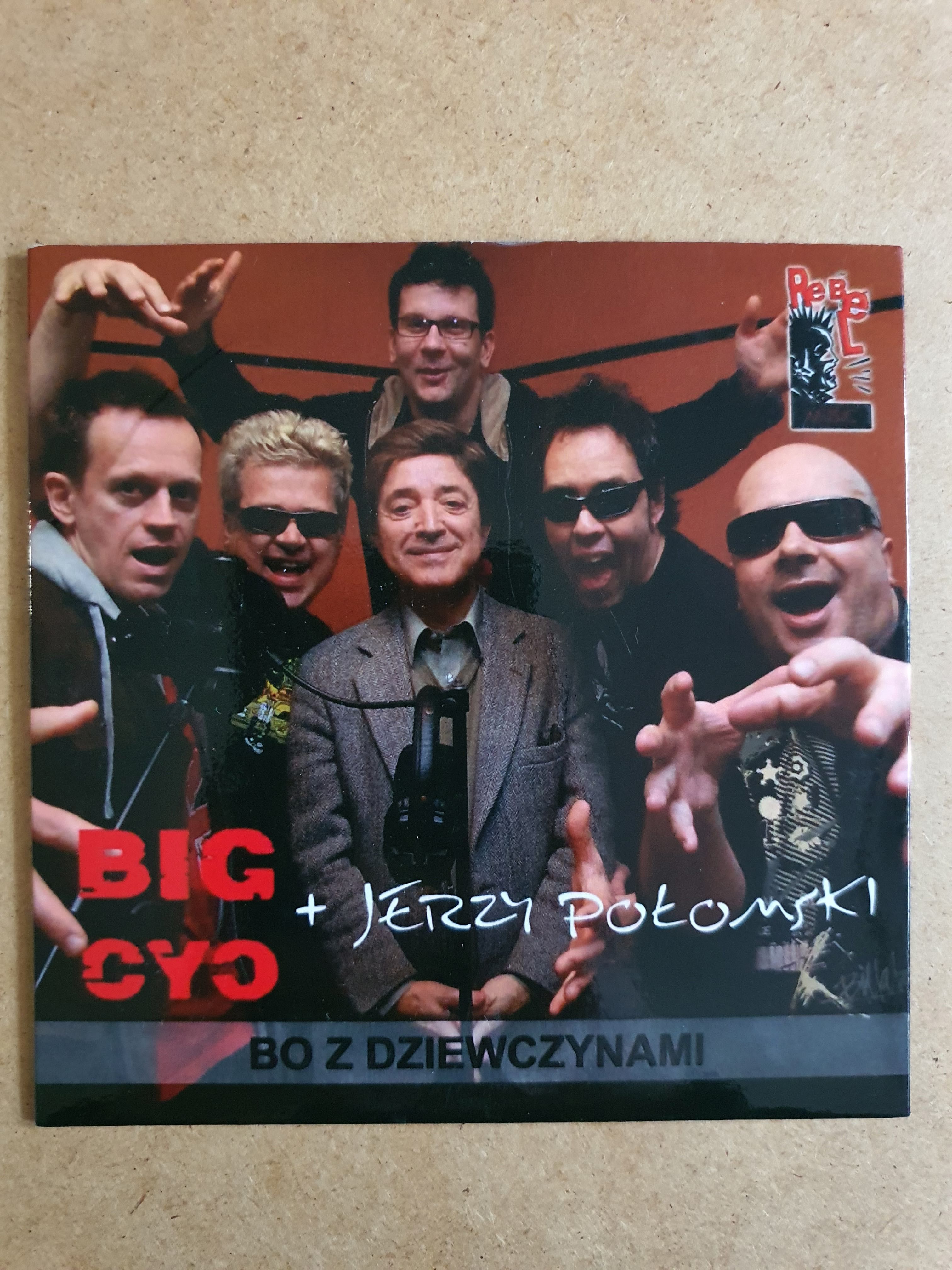 Big Cyc, Jerzy Połomski – Bo Z Dziewczynami CD promo UNIKAT