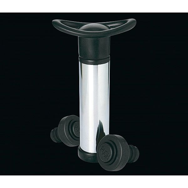 Próżniowa Cilio pompka do wina, z 2 korkami, 15 cm