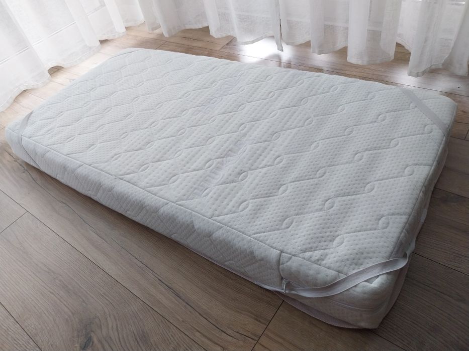 Materac silikonowy 120x60 do łóżeczka
