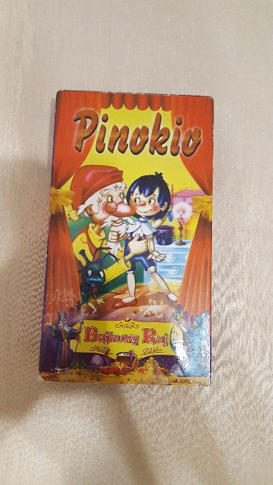 Bajka dla dzieci pt. "Pinokio" - kaseta VHS