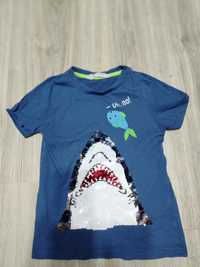 Дитяча футболка з акулою від h&m