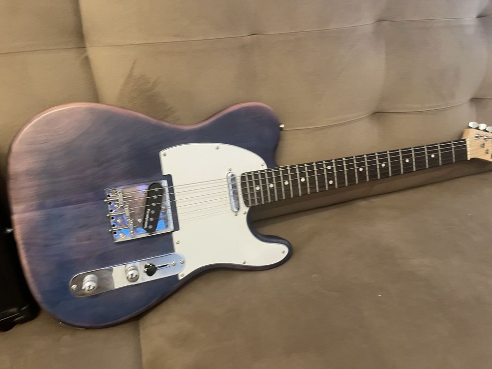 gitara elektryczna ze wzmacniaczem