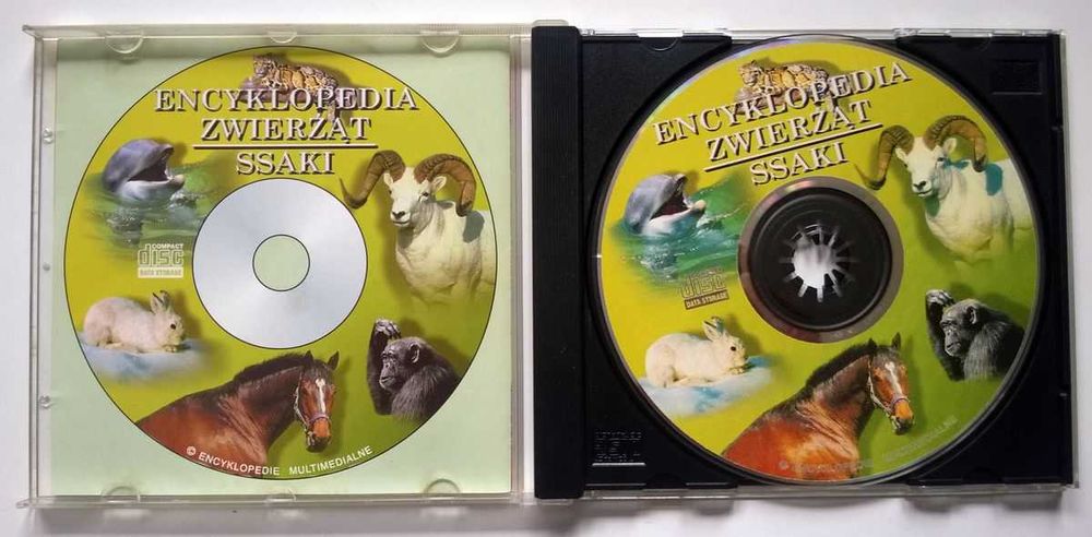 CD Multimedialna Encyklopedia Zwierząt Ssaki NOWA WARTO
