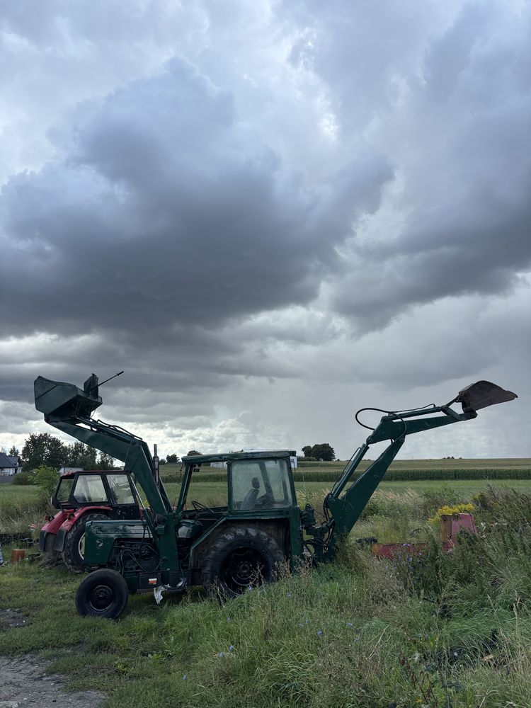 Ostrówek k-162 koparko ładowarka kramer jcb cat