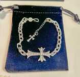 Браслет Хрестик Chrome Hearts
