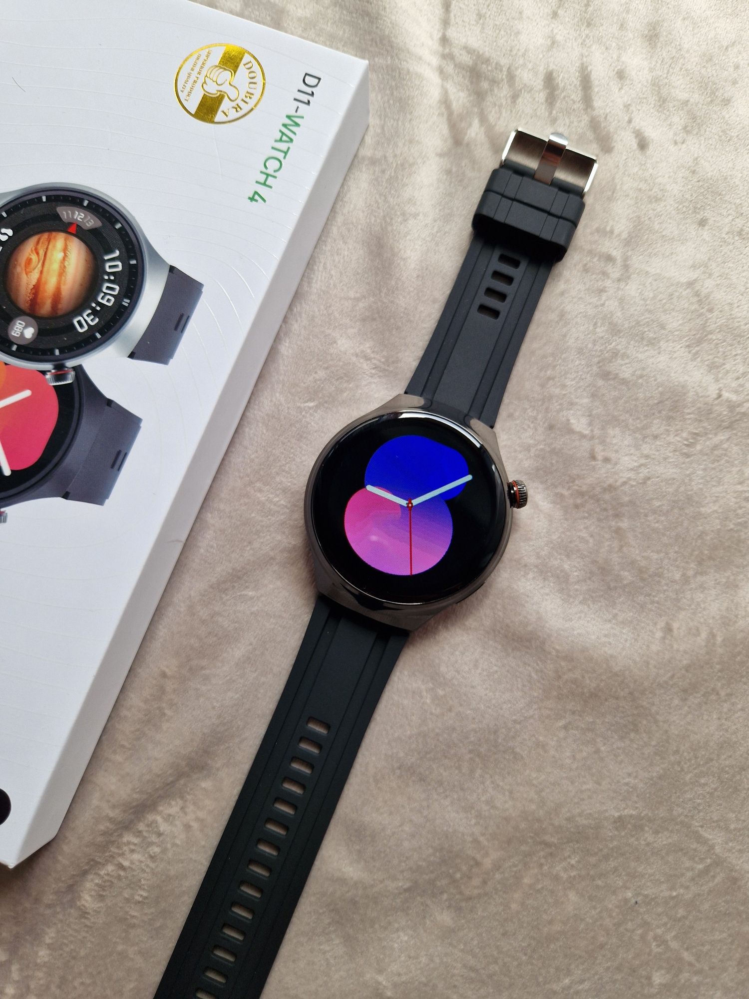 Smartwatch gt4 komplet okrągły