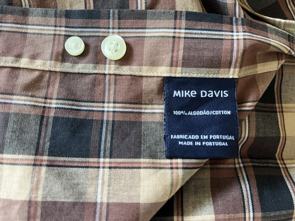 Camisa xadrez Mike Davis