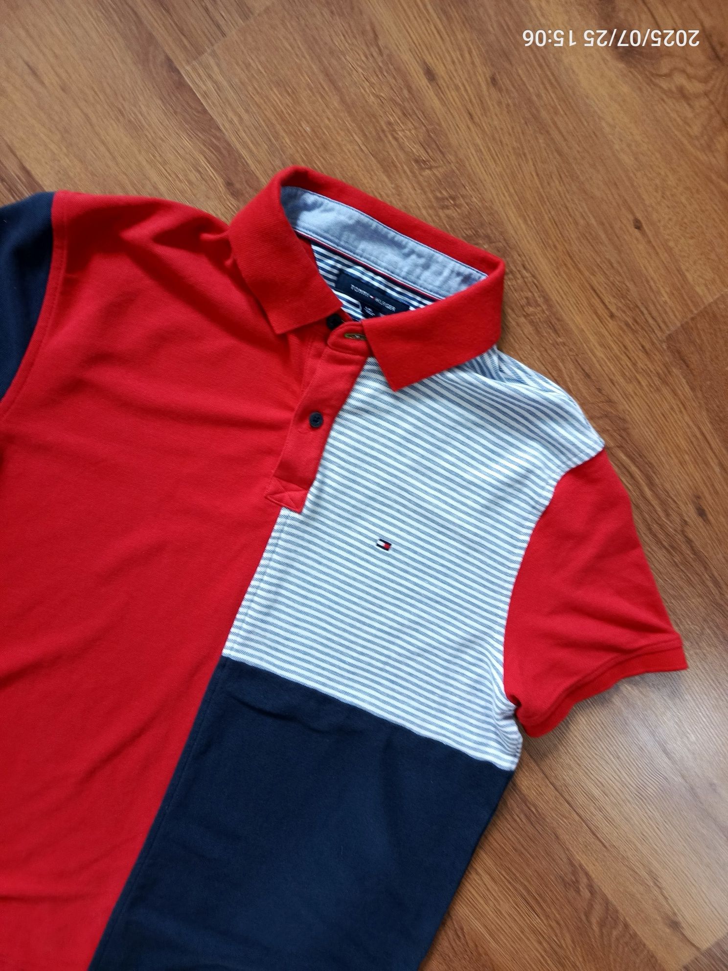 Koszulka męska polo z kołnierzem Tommy Hilfiger L