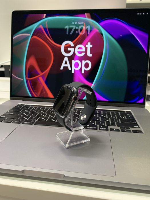 Apple Watch Series 6 44mm GPS + LTE стан 6/10 + ГАРАНТІЯ 83612