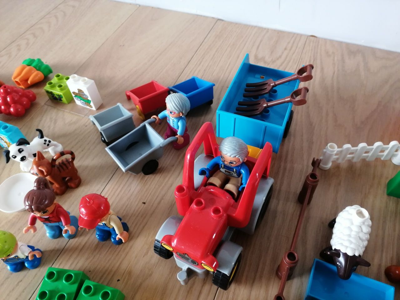 Lego Duplo farma i sklep elementy