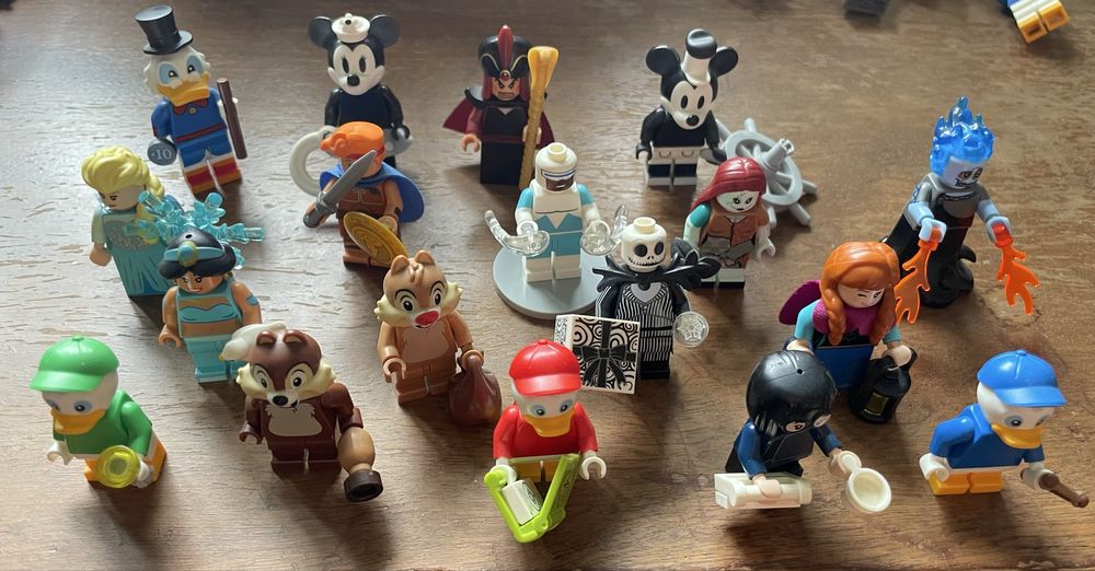 Lego minifigures 71024 Disney CMF KOMPLET seria 2
