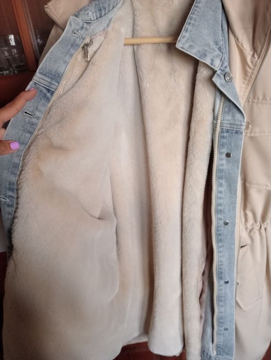 Casaco duplo inverno Salsa novo