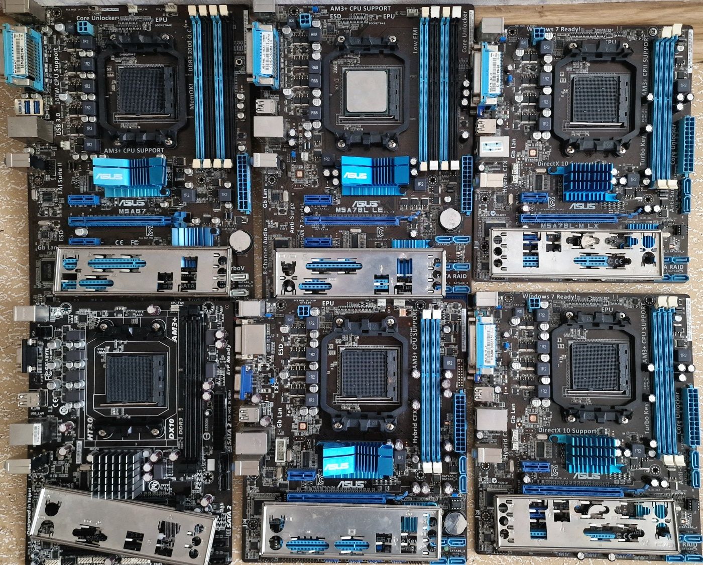 материнская плата AM3 AM3+ DDR3