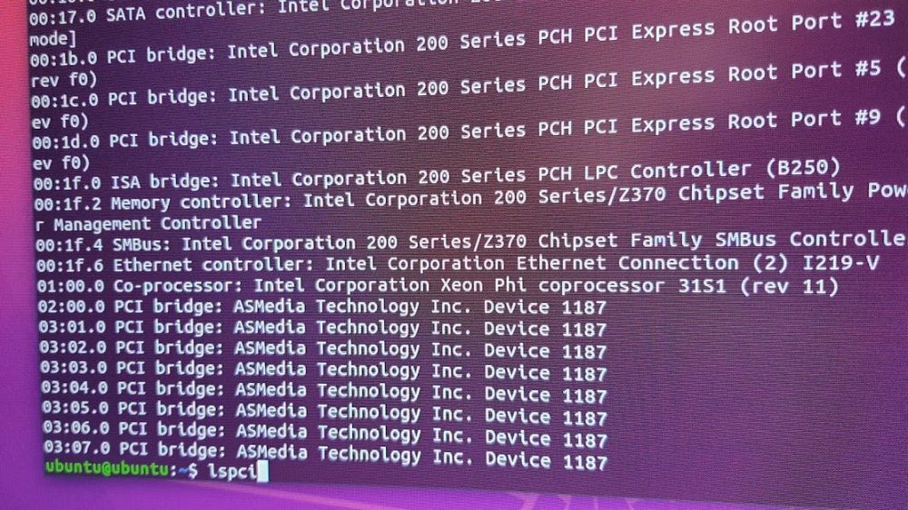 Karta xeon phi 31s1p koprocesor 57 rdzeni 8gb ram