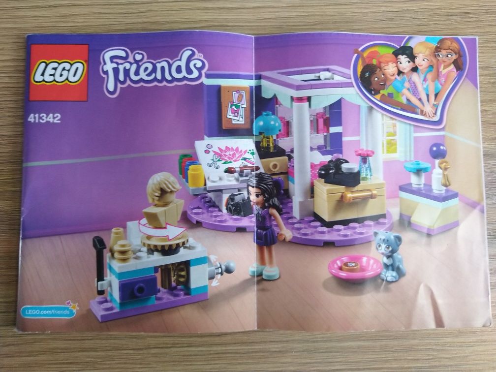 LEGO Friends 41342 Sypialnia Emmy