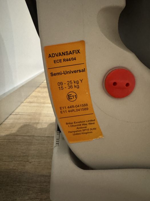 Автокрісло Britax romer advansafix 9-36 кг