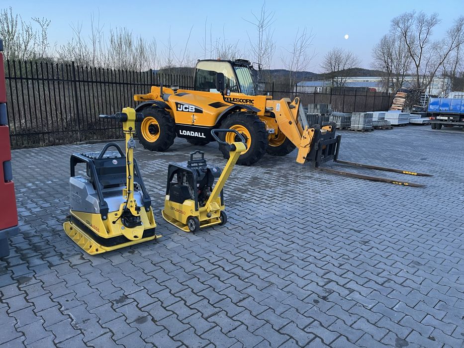 Usługi/Wynajem koparek/Wozideł/Ładowarka telekopowa/zagęszczarki