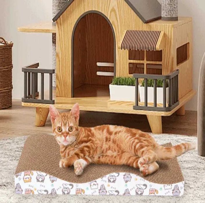 Arranhador em cartão para gatos – Pack 2 unidades