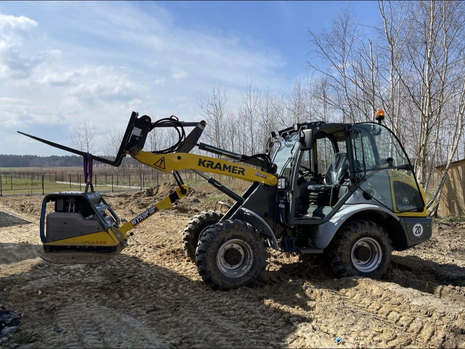 Wynajem - 3dni - ładowarka KRAMER 5075  - Śląsk, Żory, dowozimy