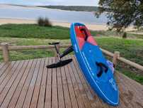 Starboard prancha wingfoil 5`3, 85 litros, modelo Take Off, Blue carbo