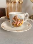 Na prezent -Filiżanka w aniołki porcelana czy