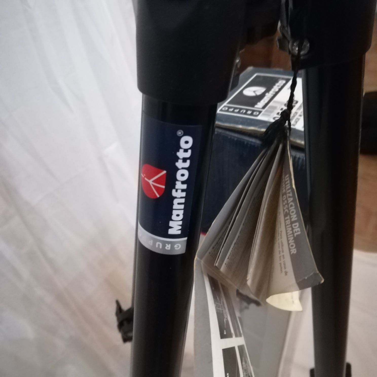 Tripé manfrotto o55cb novo