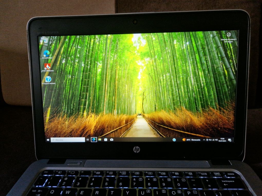 Laptop HP EliteBook 820 G4 - 12,5" FHD, i5-7300u, 8/128 GB
