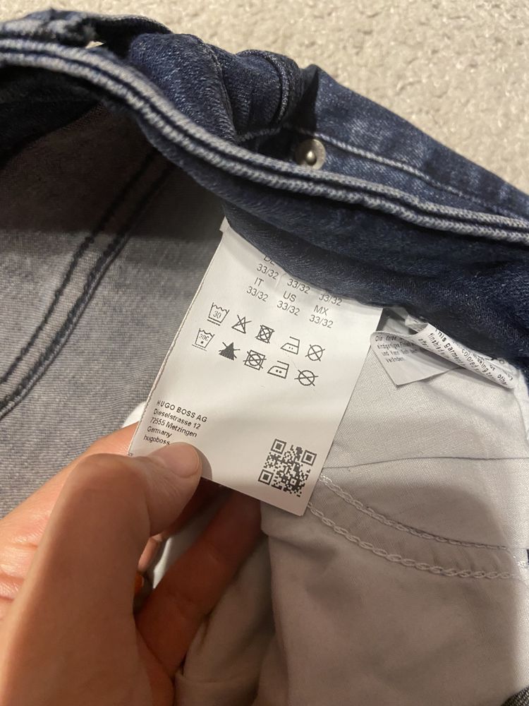 Męskie spodnie jeansy Hugo boss roz 33/32