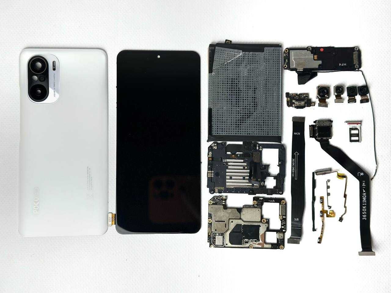 Разборка телефона Xiaomi Poco F3 шрот,запчасти,шлейф,нижня плата,рамка
