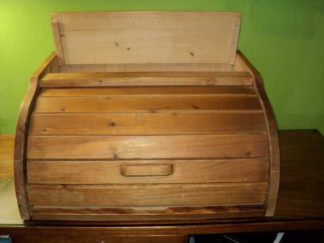 Chlebak drewniany - tanio