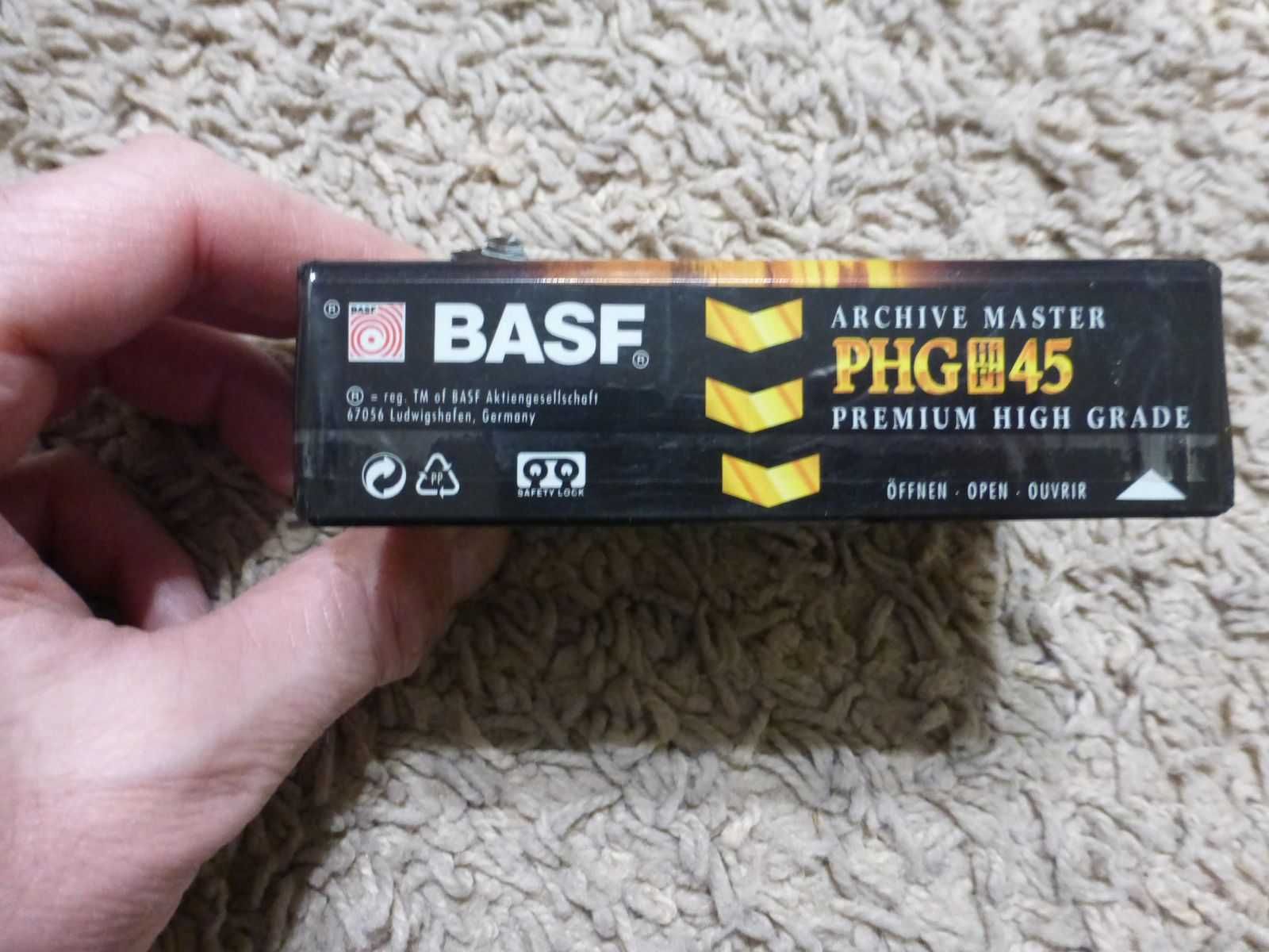 Kaseta video BASF PHGHiFi45 Premium High Grade nowa zafoliowana