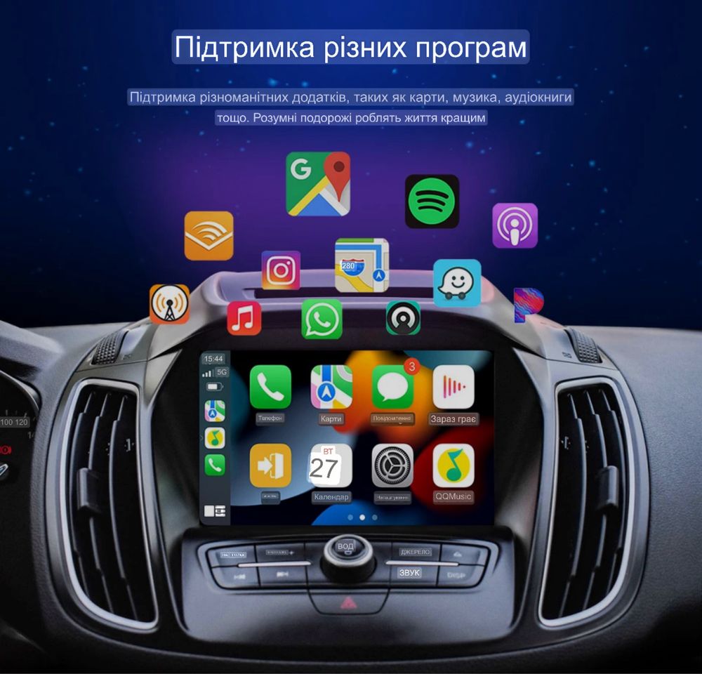 CarPlay Адаптер Авто Магнитола | AndroidAuto | Приставка