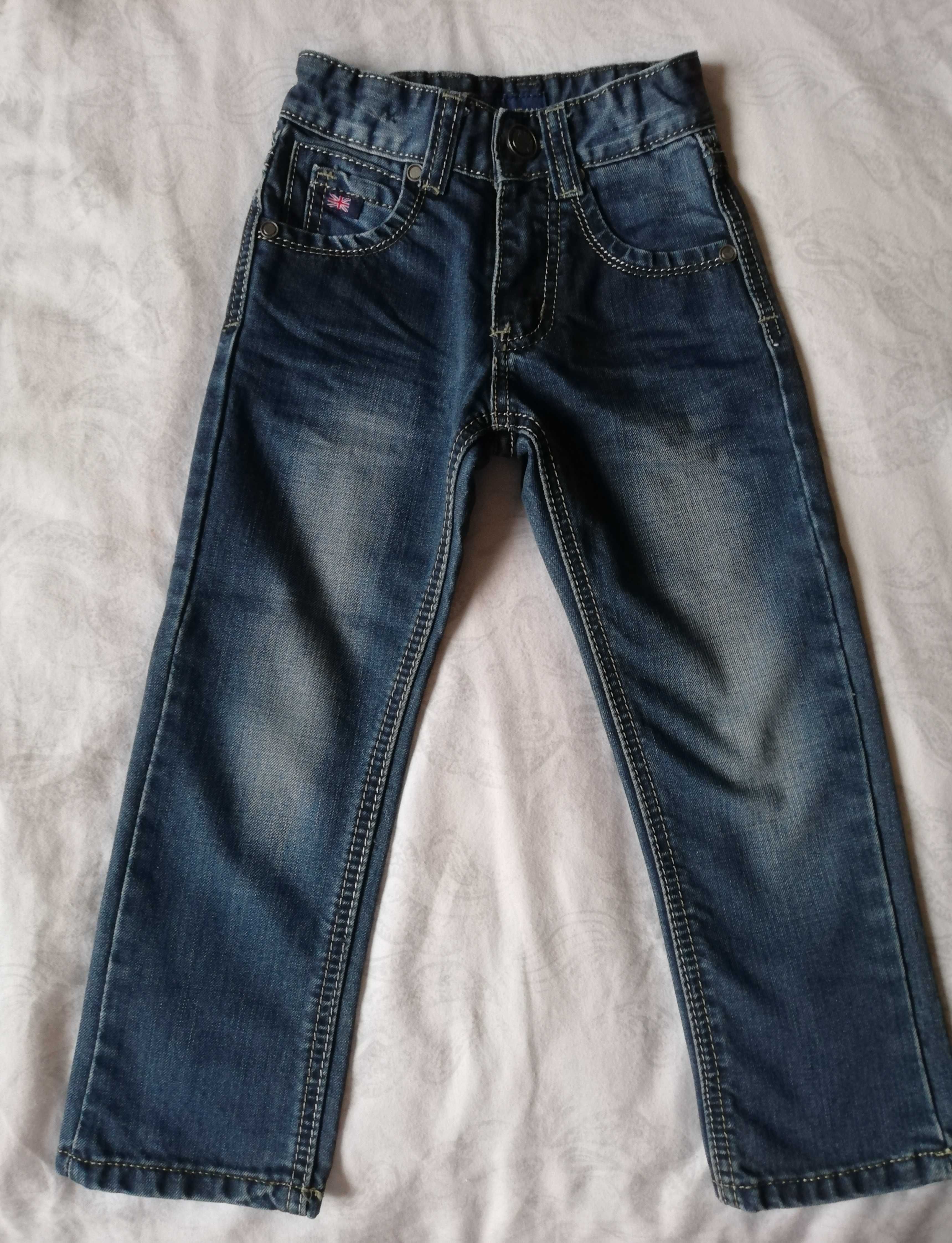 spodnie dżinsowe chłopięce 92 - 98 cm 2  3 lata dżinsy jeans chłopczyk