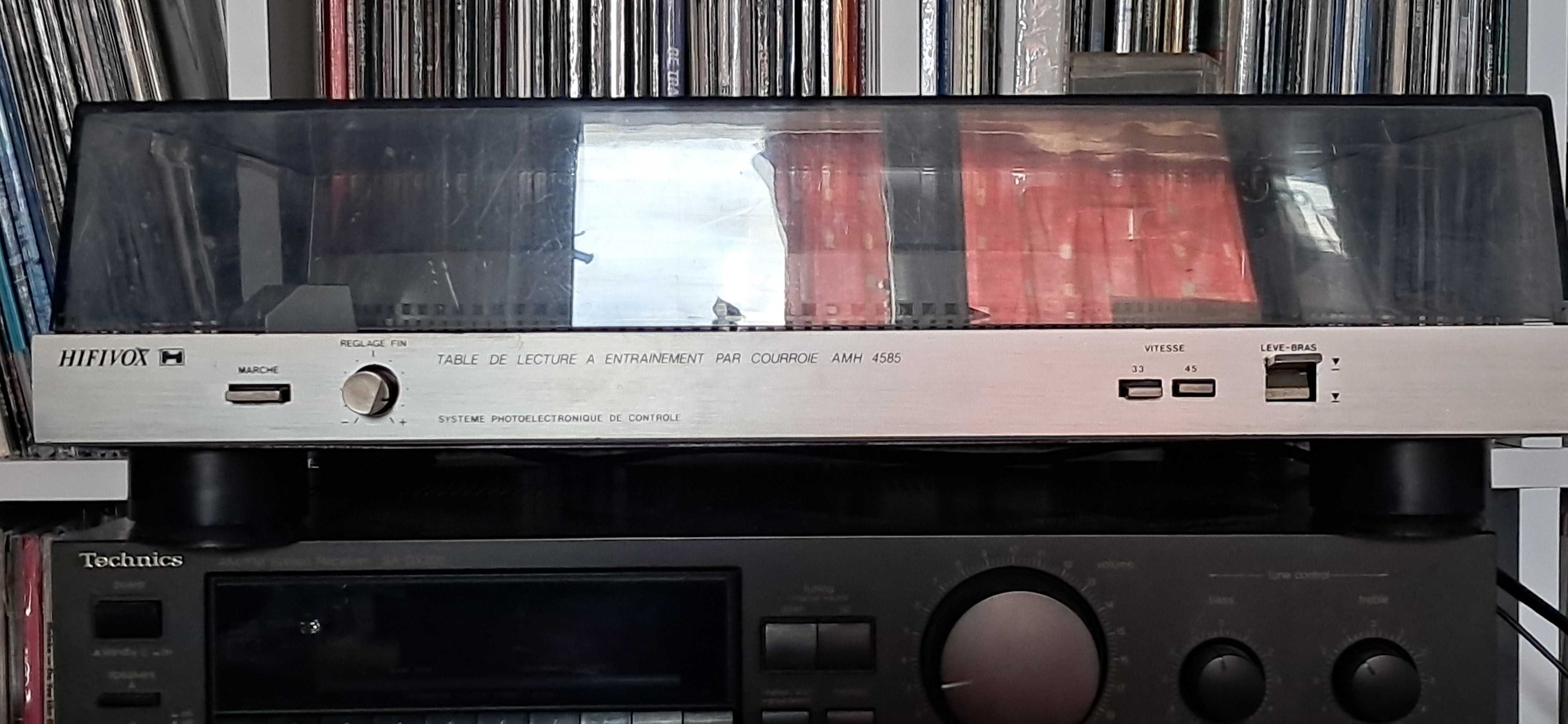 Komplet HiFi Gramofon Hivox Unitra kolumny JBL wzmacniacz Technics