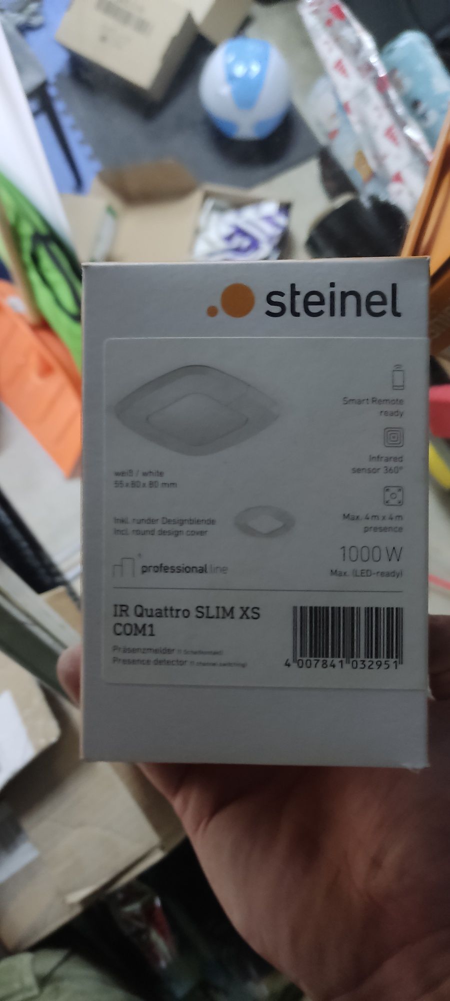 STEINEL 032951 - Czujnik ruchu IR QUATTRO SLIM XS COM1