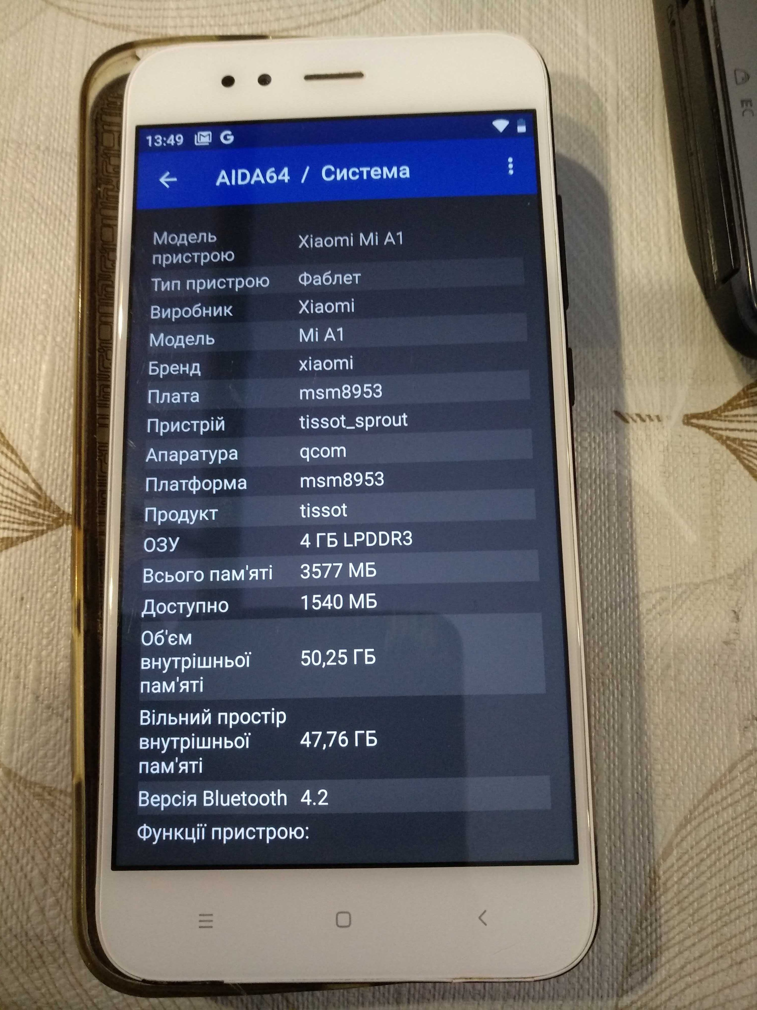 Смартфон Xiaomi Mi A1 4/64 GB