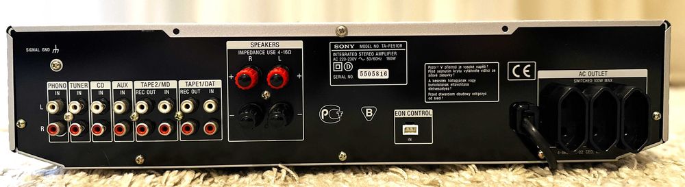 усилитель Sony TA-FE510R