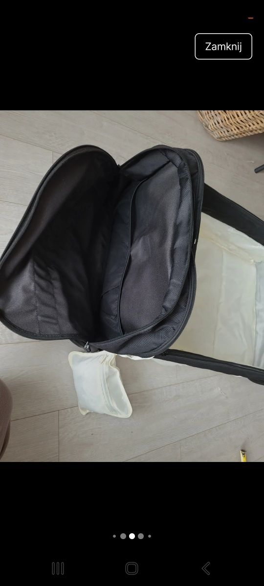 Przenośne łóżeczko turystyczne(torba) "babysun" rozkładane, lekkie