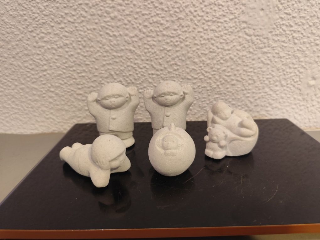 Figurki piaskowiec mar Bell Belgia vintage retro prl