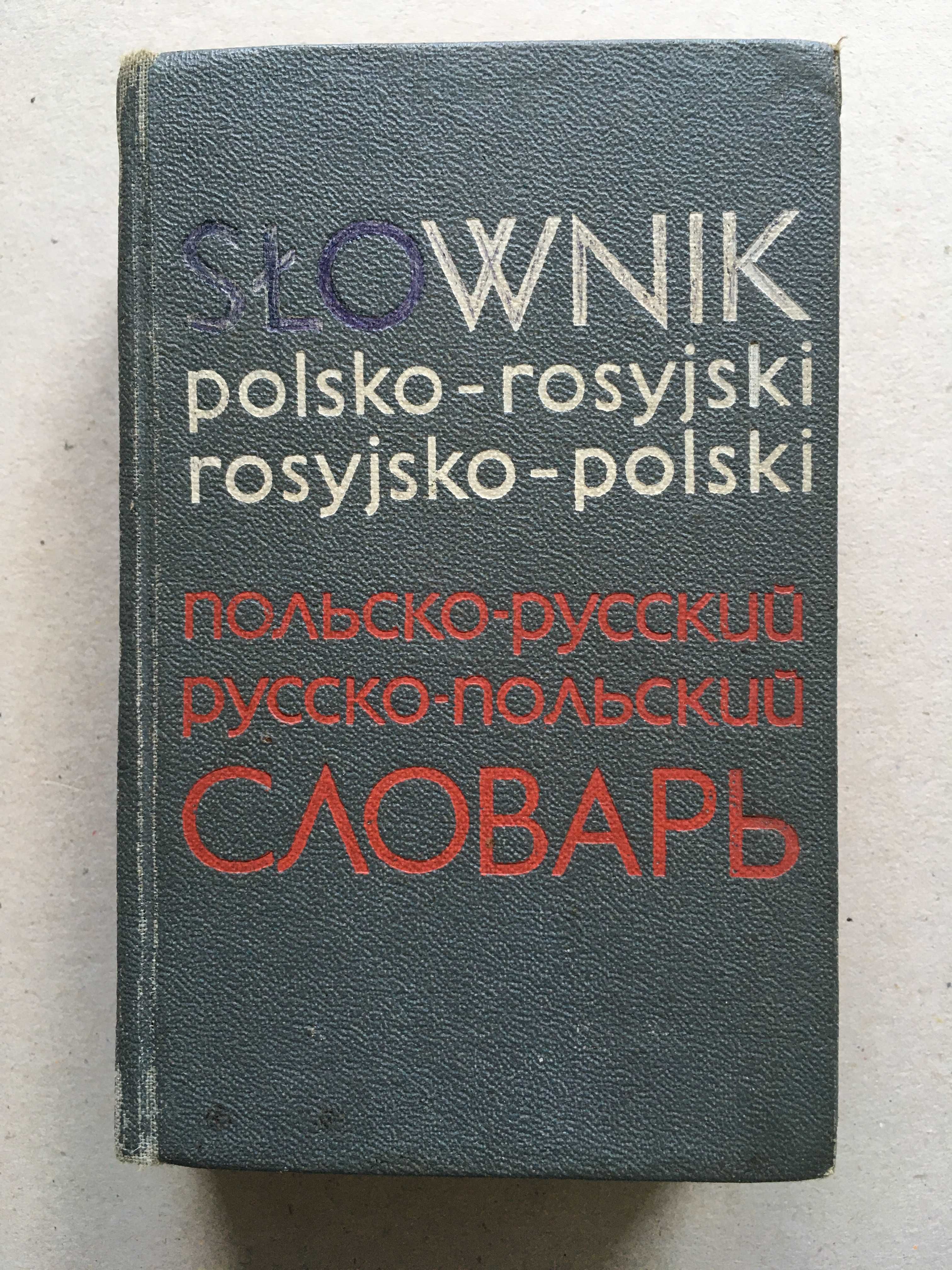 Kieszonkowy słownik polsko-rosyjski i rosyjsko-polski