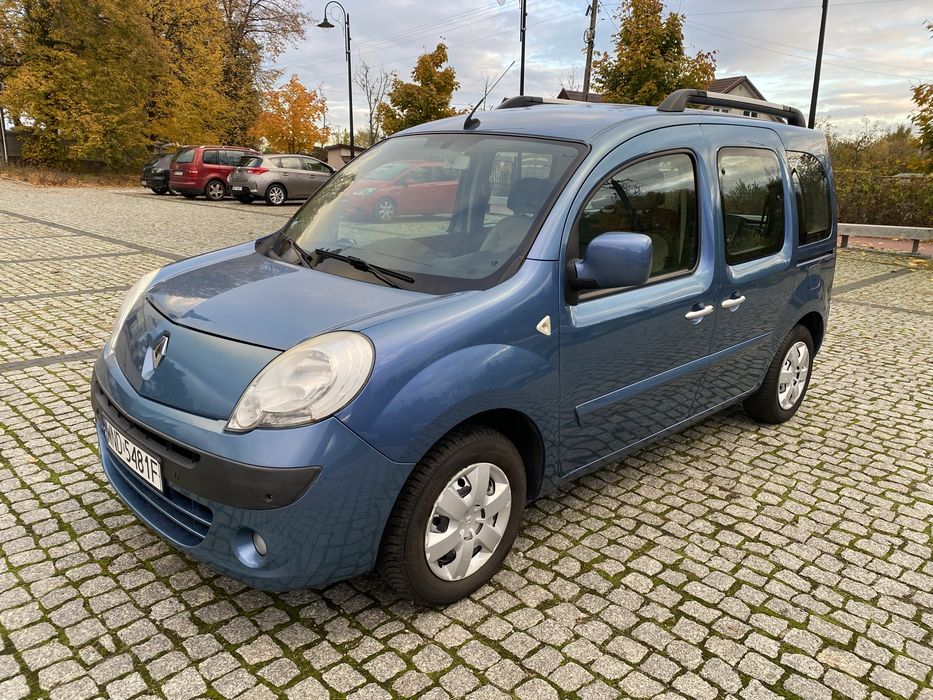 Renault Kangoo 1.6 Super Stan Navi Klimatyzacja Czujniki Relingi!