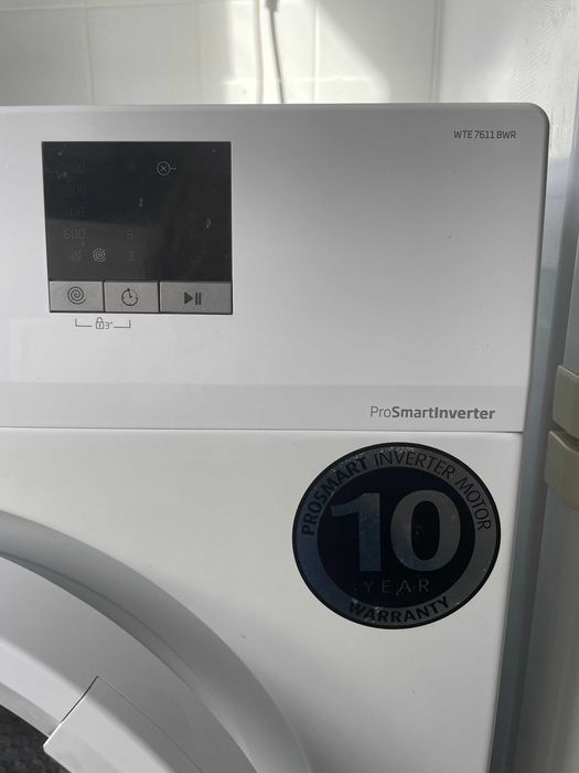 Máquina de Lavar Roupa BEKO WTE 7611 BWR (7 kg - 1200 rpm - Branco)