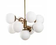Nitid Lampa sufitowa mleczne kule 9x E27 - nowa