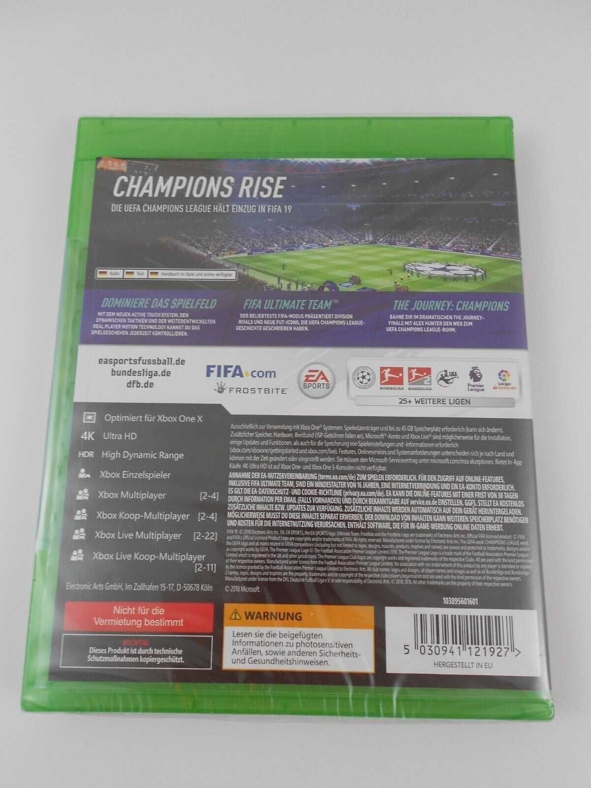 XBOX ONE S/X - FIFA 19 - Cristiano Ronaldo Edition