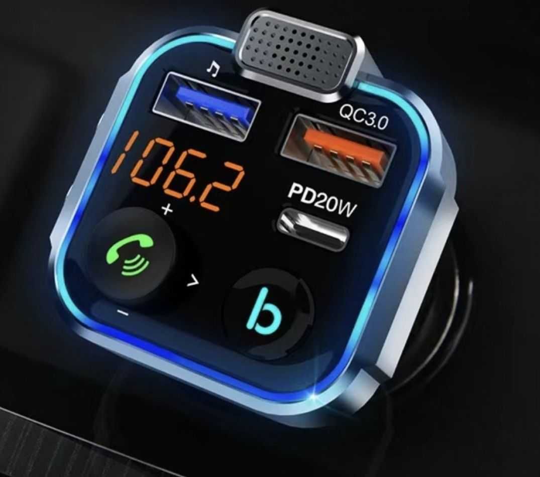 Transmiter samochodowy MP3 bluetooth EB725