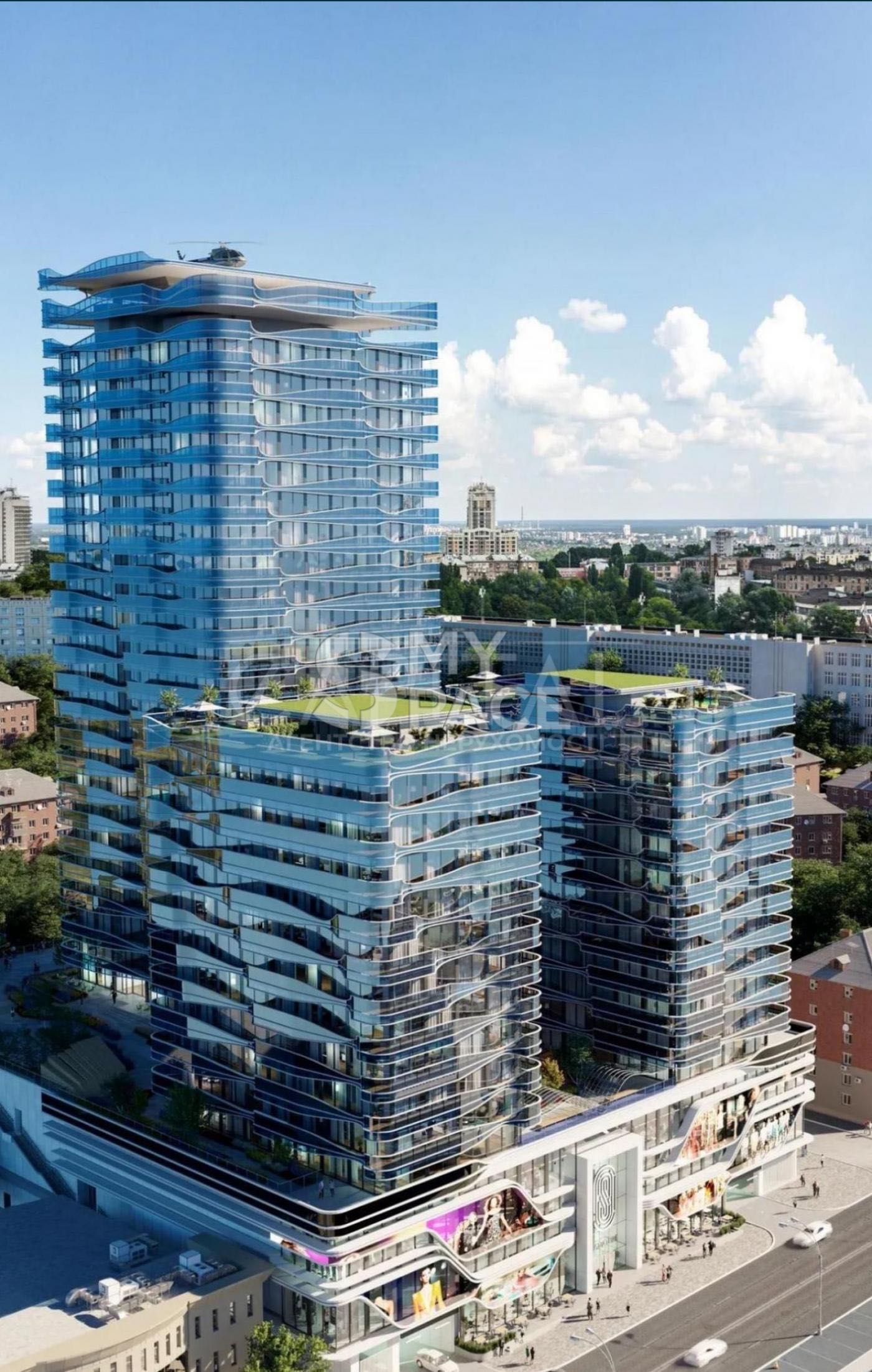 БЕЗ % | Жк Signature. Краща квартира в Жк. 250 м2 19 поверх - видова
