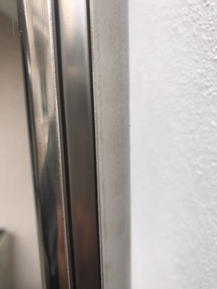 Prumos em tubo de inox